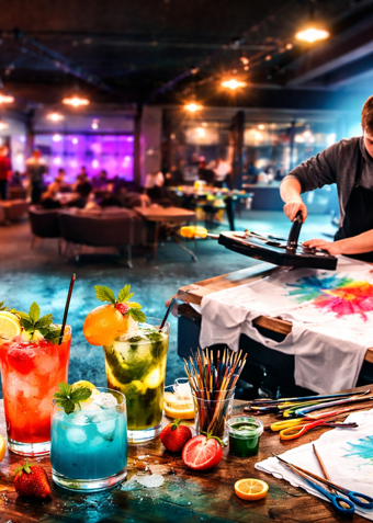 Fredagsklub: Mocktails & Makerspace - Klik for at tilmelde dig
