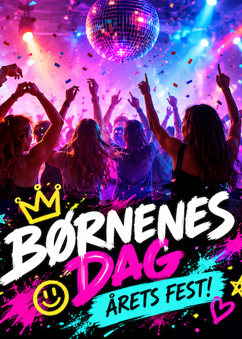 Børnenes dag – årets fest!  - Klik for at tilmelde dig