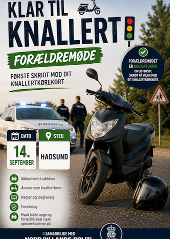 KLAR TIL KNALLERT – Forældremøde Hadsund- 14.09.26 - Klik for at tilmelde dig