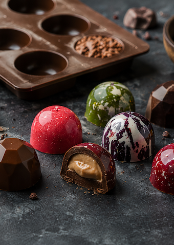 Fyldte chokolader - Klik for at tilmelde dig