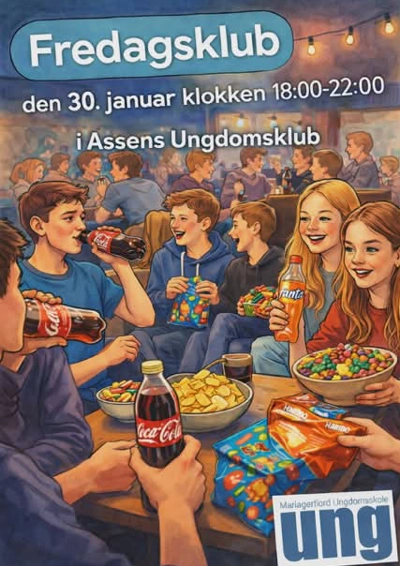 bilede af fredag aftren i klubben