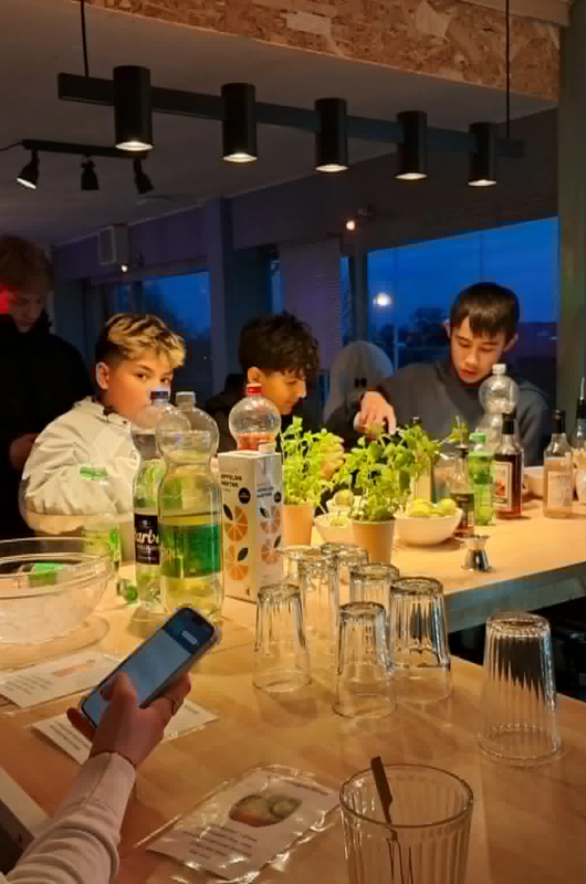 Billede af unge